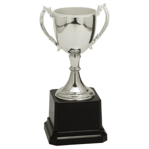 Silver 6 3/4" Completed Zinc Cup Trophy