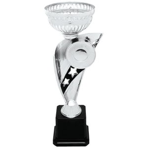 Silver 10 1/2" Banner Easy Cup Kit
