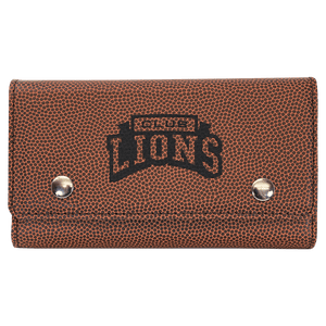 Football Laserable Leatherette Card & Dice Set