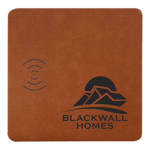 Rawhide 8" x 8" Laserable Leatherette Phone Charging Mat