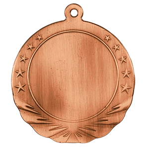 Antique Bronze 2 3/4" 2" Insert Holder Medal