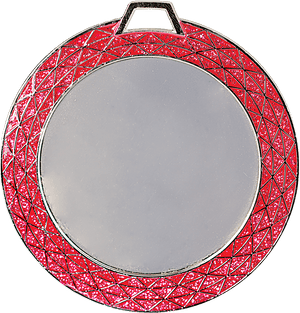 Pink 2 3/4" Bling 2" Insert Holder Medal