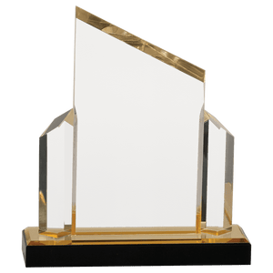 Gold 7" x 8" Beveled Post Impress Acrylic