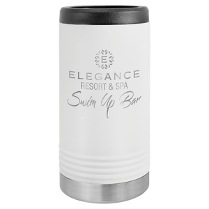 White Polar Camel Slim Beverage Holder