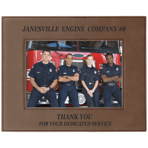 5" x 7" Laserable Leatherette Photo Frame