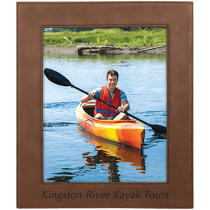 8" x 10" Laserable Leatherette Photo Frame