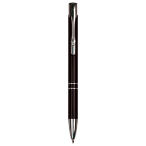 Black with Silver Trim Laserable Pen