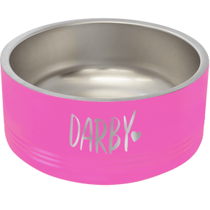 Pink Polar Camel 32 oz. Medium Pet Bowl