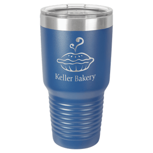 Royal Blue Polar Camel 30 oz. Ringneck Tumbler with Logo Lid