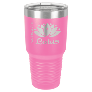 Pink Polar Camel 30 oz. Ringneck Tumbler with Logo Lid