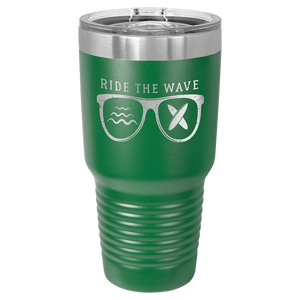 Green Polar Camel 30 oz. Ringneck Tumbler with Slider Lid
