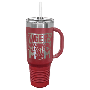 Maroon Polar Camel 40 oz. Travel Mug with Snap Lid & Straw