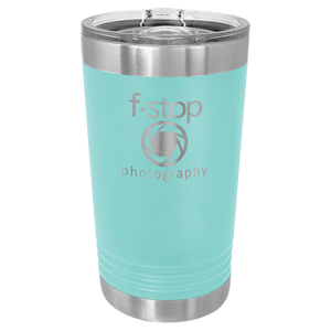 Teal Polar Camel 16 oz. Pint with Slider Lid
