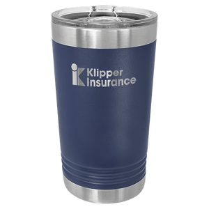 Navy Blue Polar Camel 16 oz. Pint with Slider Lid