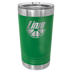 Green Polar Camel 16 oz. Pint with Slider Lid