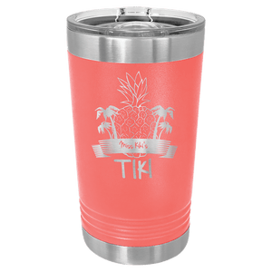 Coral Polar Camel 16 oz. Pint with Slider Lid