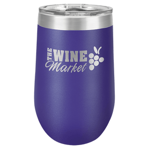Purple Polar Camel 16 oz. Vacuum Insulated Stemless Tumbler with Lid