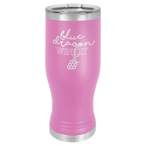 Light Purple 20 oz. Pilsner with Clear Polar Camel Lid