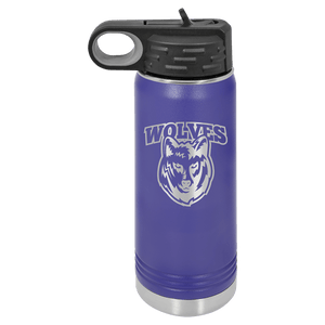 Purple Polar Camel 20 oz. Water Bottle