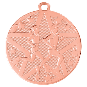 Bronze 2" Superstar Cross Country Medal