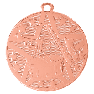 Bronze 2" Superstar Band Medal