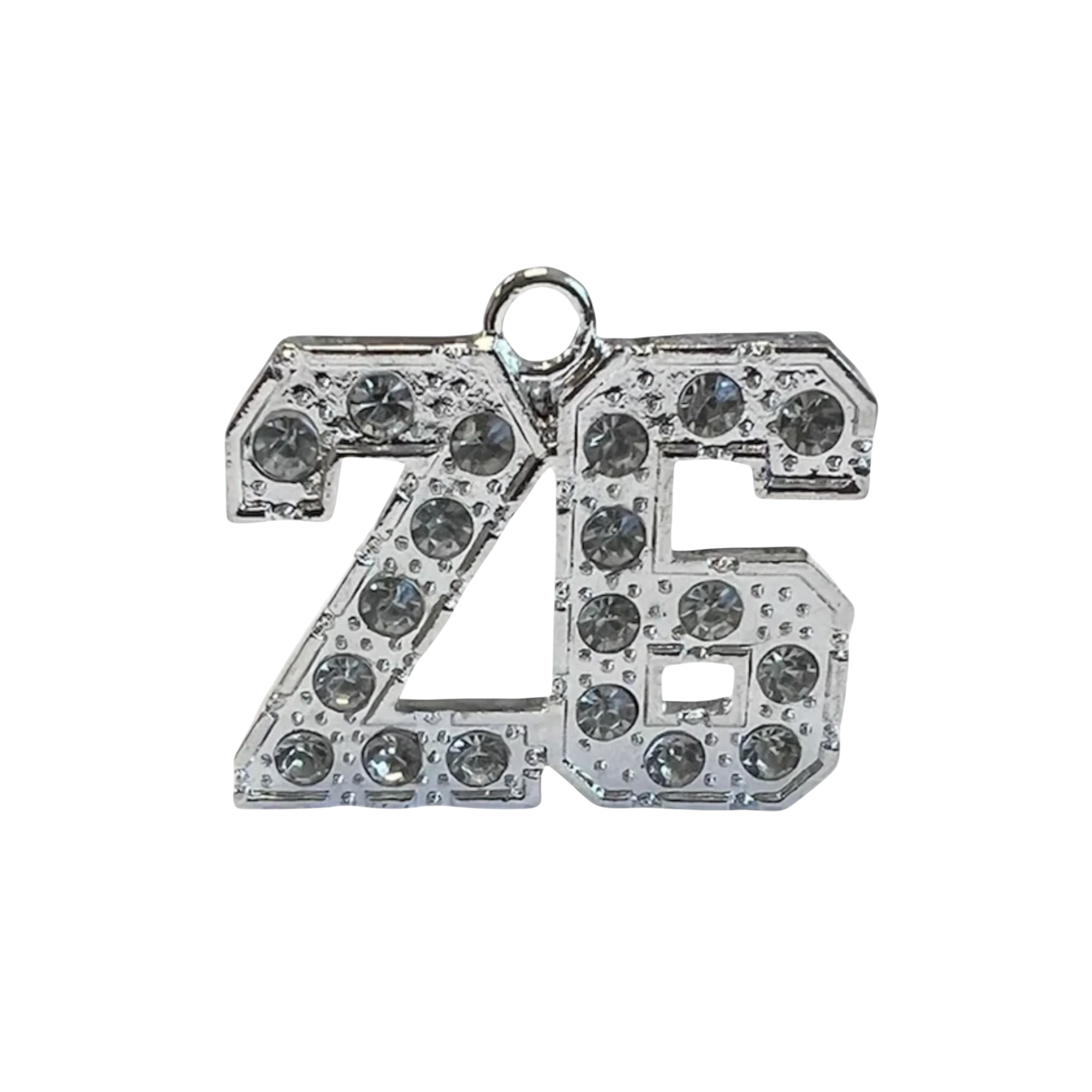 Graduation Year Bling Charm – Gold & Silver