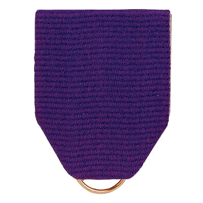 PIN BACK RIBBON PURPLE