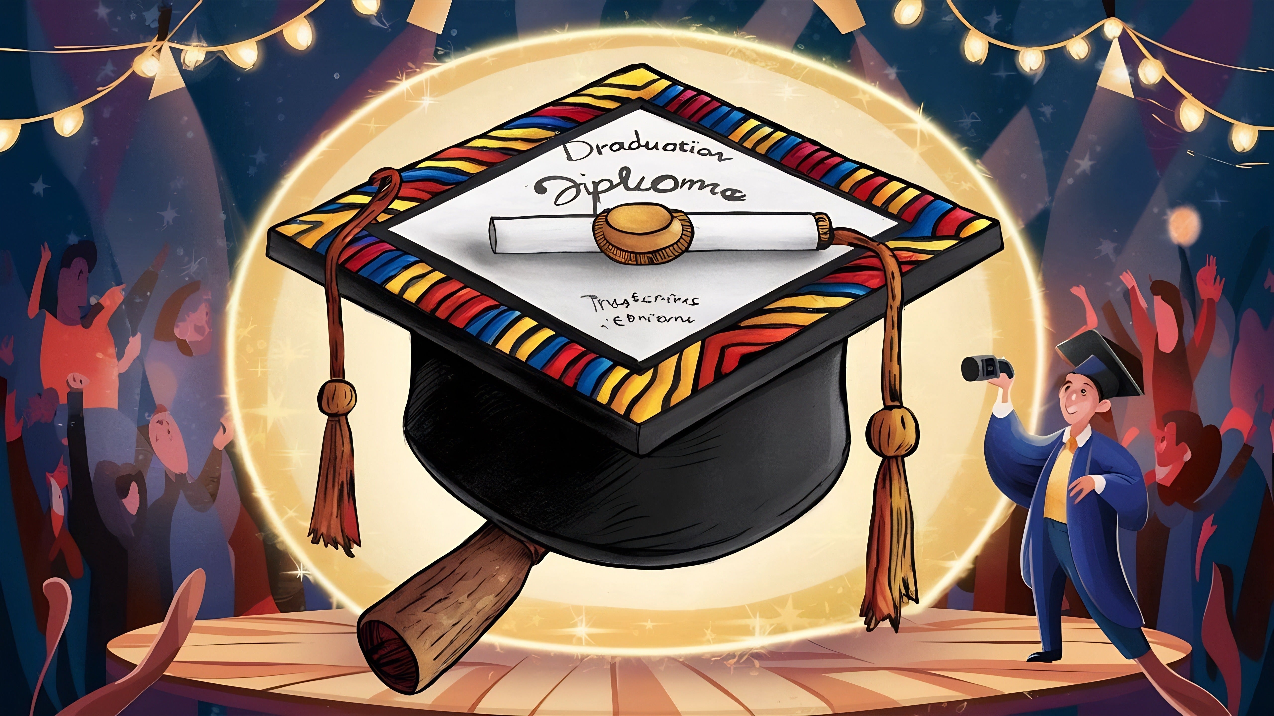 Graduation diploma covers in the USA 