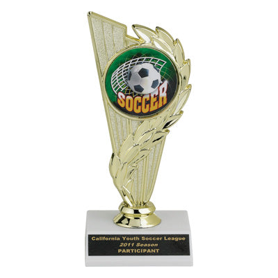 07 INCH TROPHY, HOLDS MEDALLION INSERT