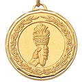1-1/4 Inch Die-Struck Achievement Medal in Gold, Silver, or Bronze