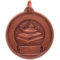 1-1/2 Inch in Diameter Academic Medal in Bronze with Customizable Options