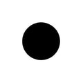 1-1/4 BLACK BRASS DISC
