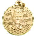 1-1/4 Inch Die-Struck Musical Excellence Medal in Gold, Silver, or Bronze