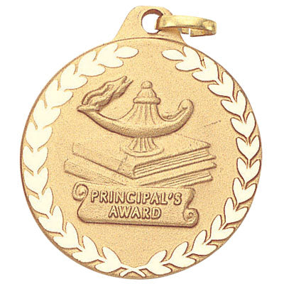 1-1/4 Inch Principal's Award Medal in Gold