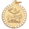 1-1/4 Inch Student of the Month Medal in Gold