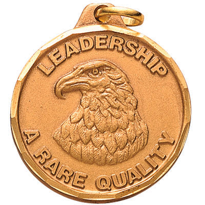 1-1/4 Inch Leadership Medal in Gold, Silver, or Bronze
