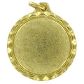 1-1/4 INCH MEDAL FRAME HOLDS 1 INCH INSERT - MULTIPLE COLORS