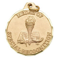 1-1/4 Inch Die-Struck Medal of Special Recognition in Gold
