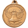 1-1/4 Inch Outstanding Citizen Medal in Gold, Silver, or Bronze