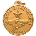 1-1/4 Inch Special Achievement Award Medal in Gold