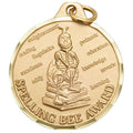 1-1/4 Inch Die-Struck Spelling Bee Award Medal in Gold, Silver, or Bronze