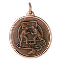 1 1/8 INCH MEDAL FRAME, WRESTLING 1 INCH MEDALLION - MULTIPLE COLORS