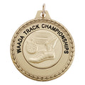 1 5/8 INCH MEDAL FRAME, TRACK GENERAL 1 INCH MEDALLION - MULTIPLE COLORS