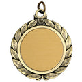 1-7/8 INCH ANTIQUED MEDAL FRAME-HOLDS 1 INCH INSERT-MULTIPLE COLORS