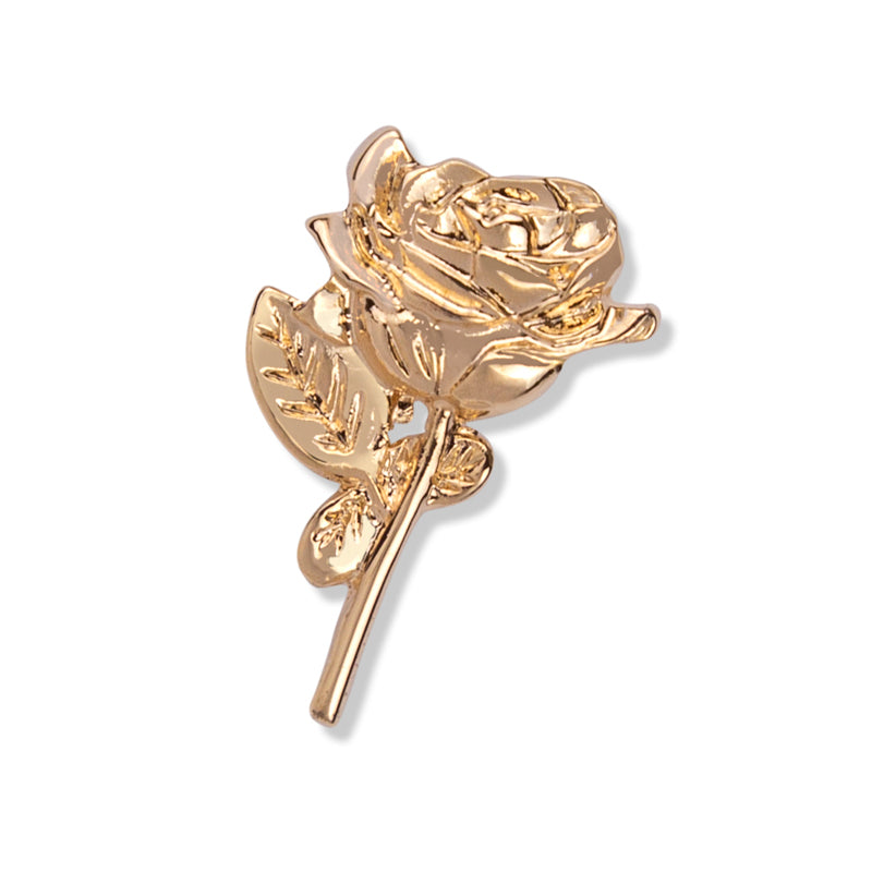 1 INCH 24K GOLD PLATED ROSE PIN – Graduation Inc.