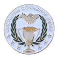1 INCH OUTSTANDING CONTRIBUTOR AWARD PIN