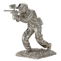 10-1/2 INCH PAINTBALL FIGURE, SILVER