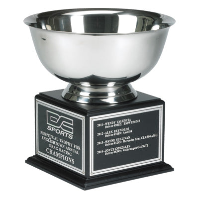 10-1/2 INCH PAUL REVERE BOWL ON BLACK BASE