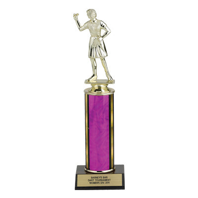 10, 11, 12 INCH ONE COLUMN MOONBEAM TROPHY TAKES FIGURE