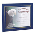 10-3/4 X 13 LEATHERETTE FRAME, BLUE